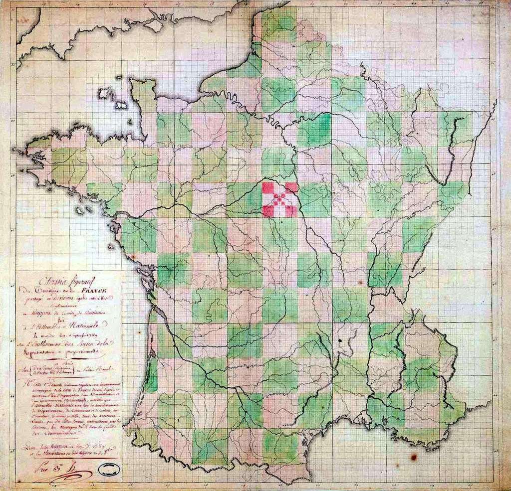 Histoire la création des départements français à la Révolution